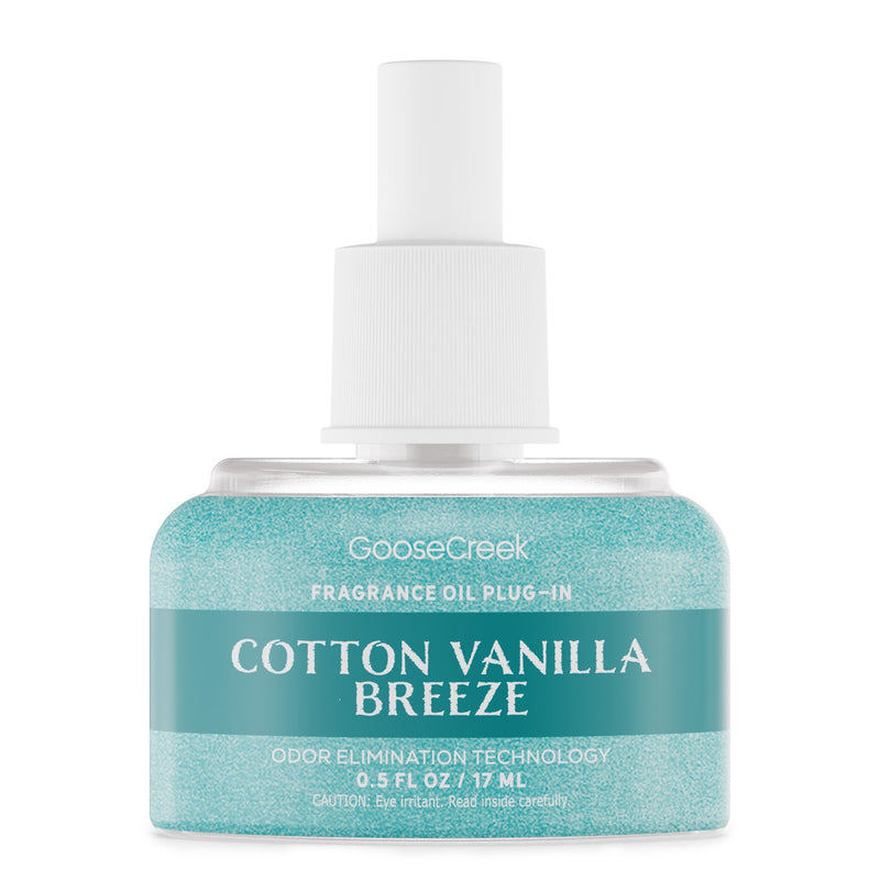Cotton Vanilla Breeze Odor Eliminating Plug-in Refill 3XXZ
