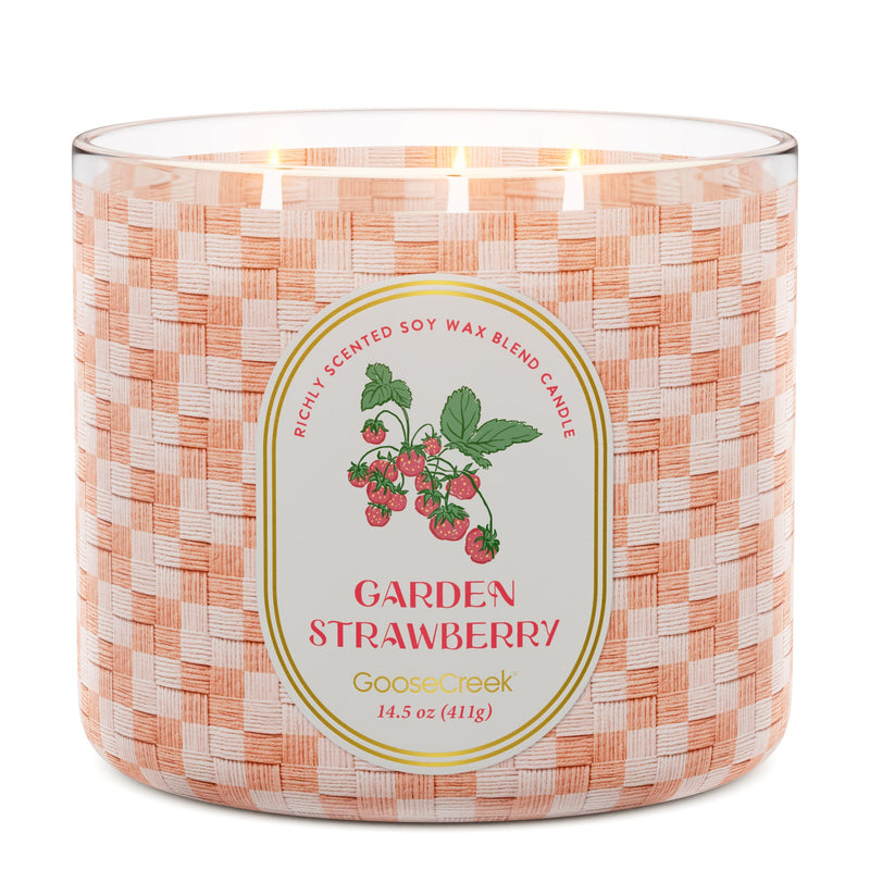Garden Strawberry 3-Wick Candle R4TH