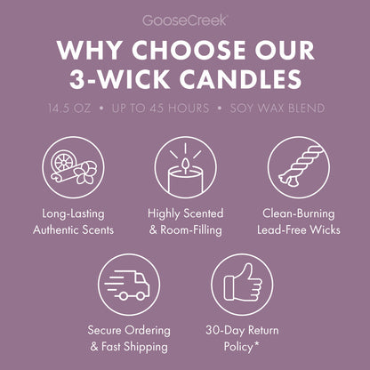 Peanut Butter Sugar 3-Wick Candle