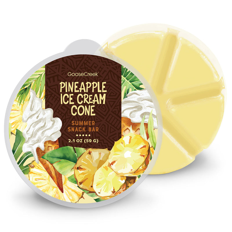 Pineapple Ice Cream Cone Wax Melt B80B