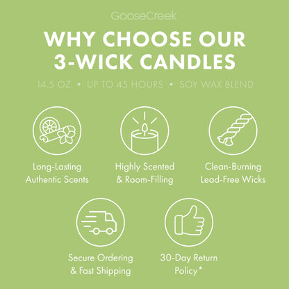 Willow Tree Lane 3-Wick Candle